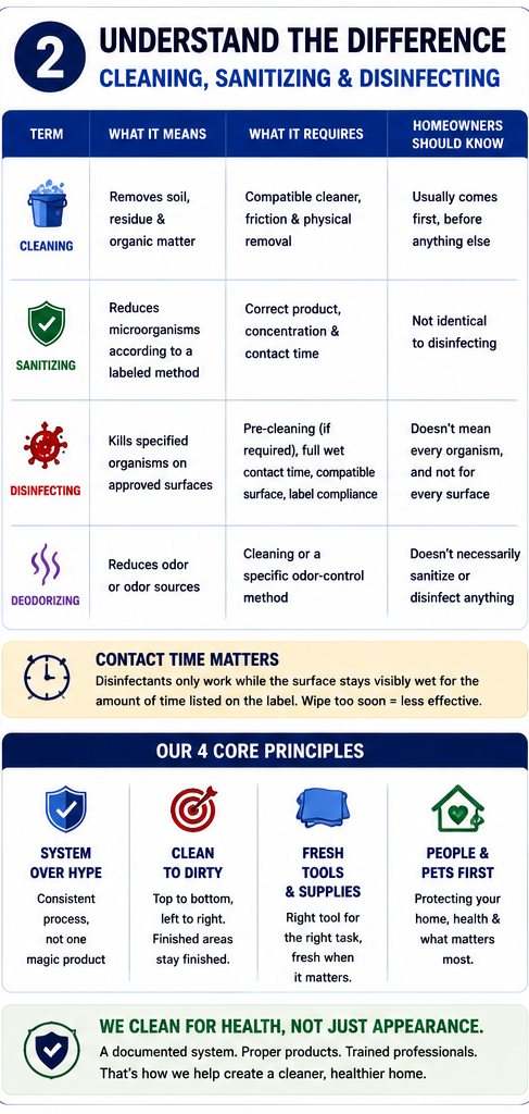 Is cross-contamination prevention cleaning right for your home? What's included and when it may not be needed